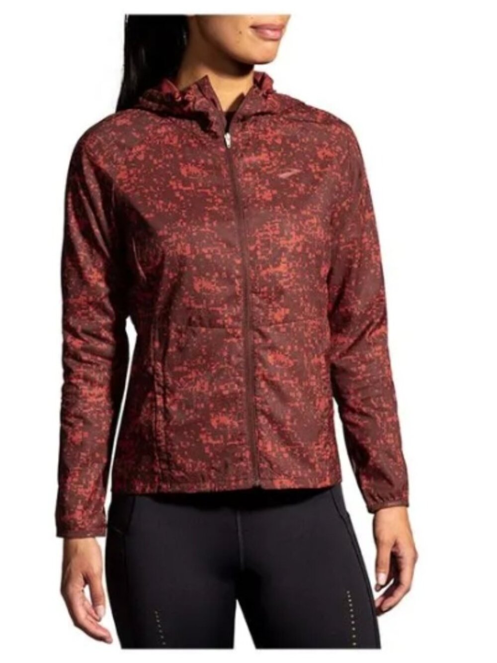 Like New! BROOKS Canopy Packable Jacket Zip Up Size XL